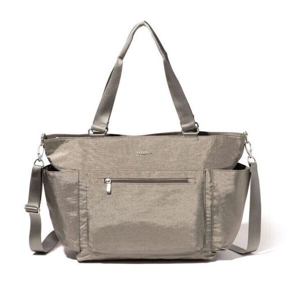Baggallini Modern Avenue AVM862-B0865 Tote Bag Women Gray Crossbody Strap ERK107 - Picture 1 of 10